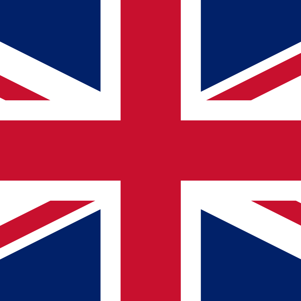 Bandera de Inglaterra